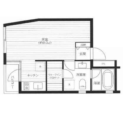 千川賃貸マンション・1R