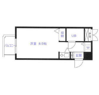 東京都豊島区千早４丁目 賃貸マンション 1R