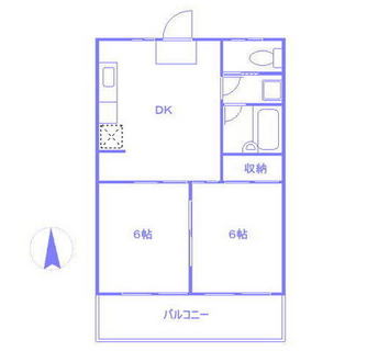 東京都豊島区要町３丁目 賃貸マンション 2DK