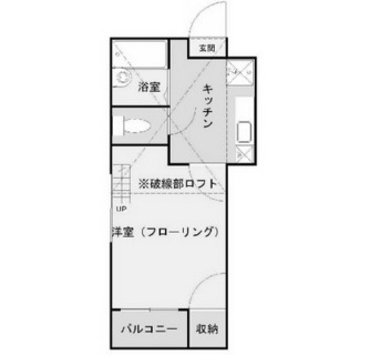 東京都豊島区千早３丁目 賃貸アパート 1K