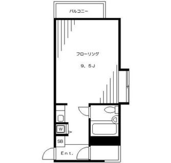 東京都豊島区千早４丁目 賃貸マンション 1R