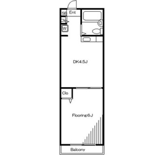 東京都豊島区千早２丁目 賃貸マンション 1DK