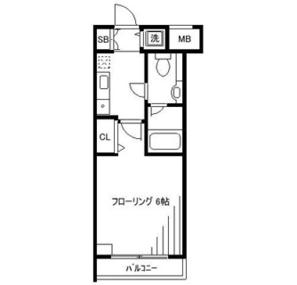 東京都豊島区千早２丁目 賃貸マンション 1K