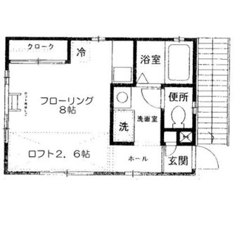 東京都豊島区千川２丁目 賃貸アパート 1R